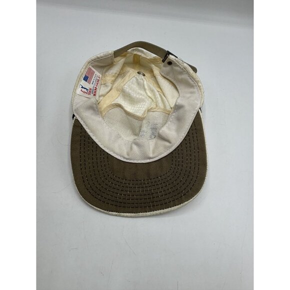 Vintage PGA Tour Hat Signed Golf Baseball Cap White USA Made Ram Golf Cord - Picture 10 of 11